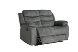 Tate Grey 2 PC Sofa, Loveseat