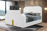 Lara White Queen Bed
