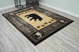 Moon Area Rug Wilderness Brown