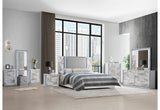 Ylime White Marble Chest with LED