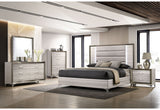 Zambrano White King Bed Group
