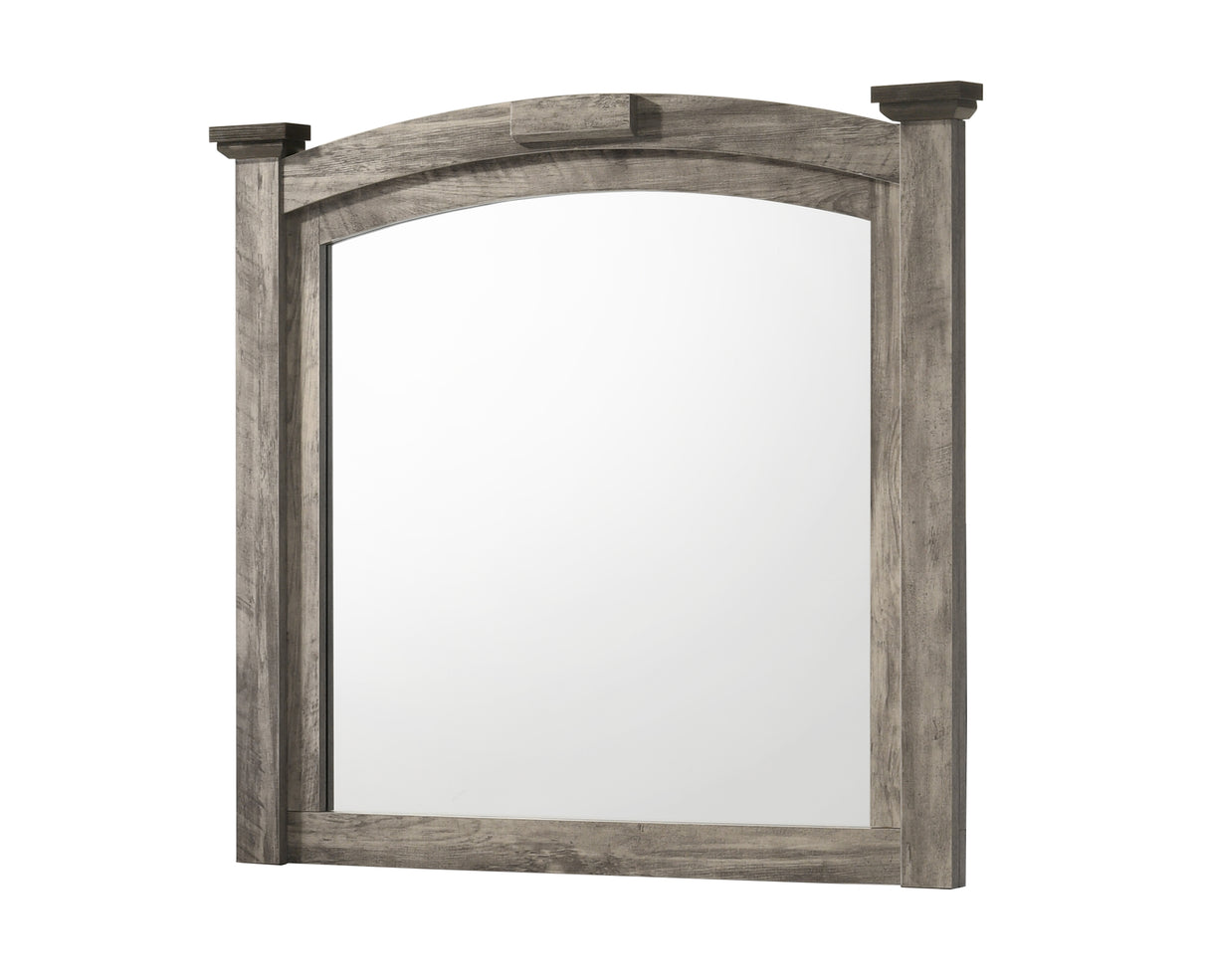 Ella-Mae Bedroom Reclaimed Grey mirror