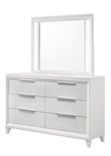 Cressida Bedroom Group White dresser and mirror