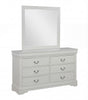 Louis Philip Greige Dresser