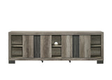 Rangley Tv Stand-Grey/Brown