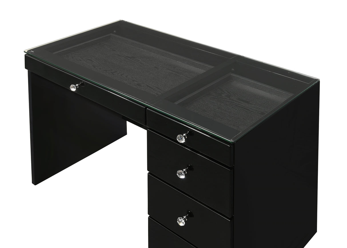 Morgan/Luxo Vanity Black