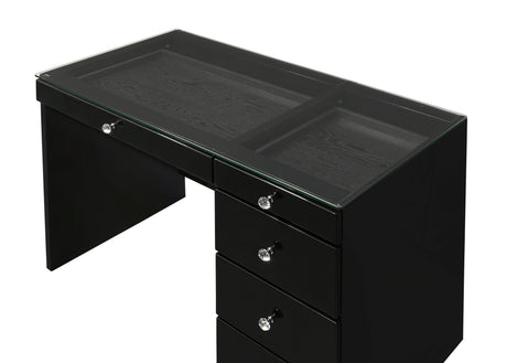 Morgan/Luxo Vanity Black