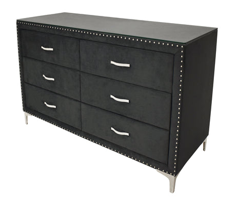 Lucinda Bedroom Group Black dresser