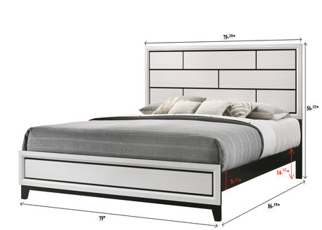 Akerson Chalk Bedroom Set