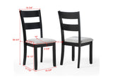 Lester 6-Piece Dining with Bench L.Grey