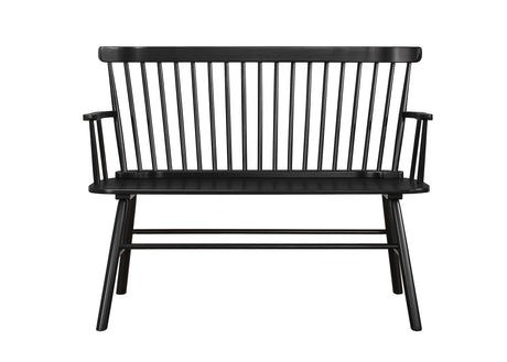 Jerimiah Spindleback Bench Black
