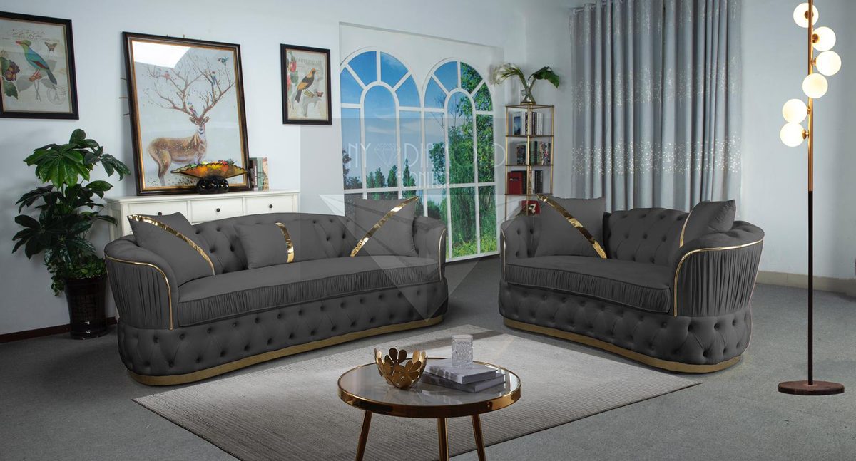 2285 - Sofa & Loveseat
