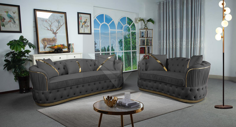 2285 - Sofa & Loveseat