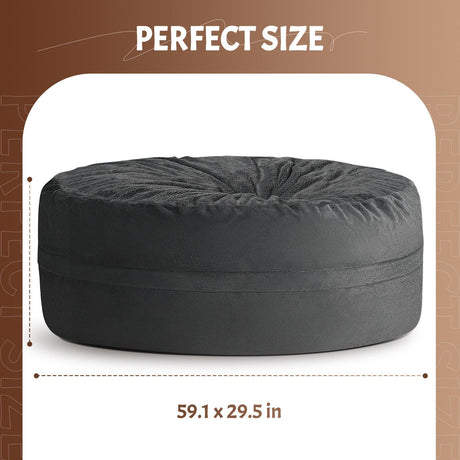 Velvet Bean Bag