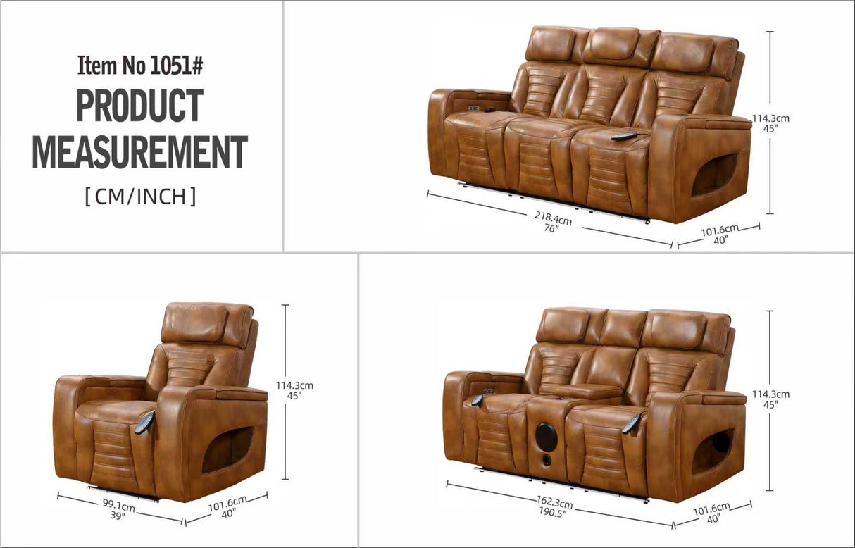 1051 - Sofa & Loveseat