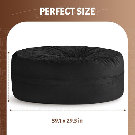 Velvet Bean Bag