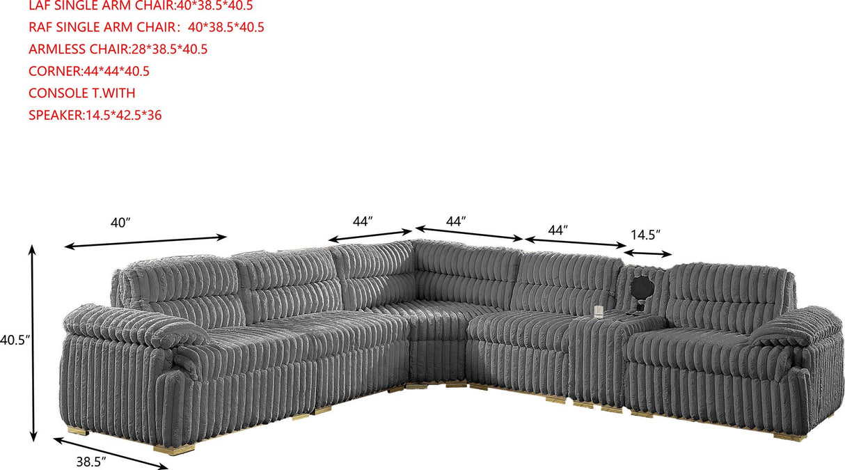 2221 - 6-Piece Sectional