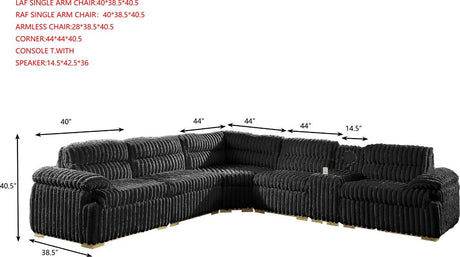 2221 - 6-Piece Sectional