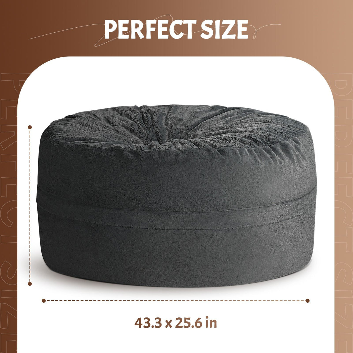 Velvet Bean Bag