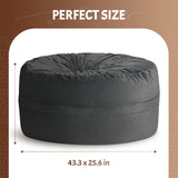 Velvet Bean Bag
