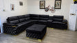 MS2222 BLACK - 6-Piece Sectional