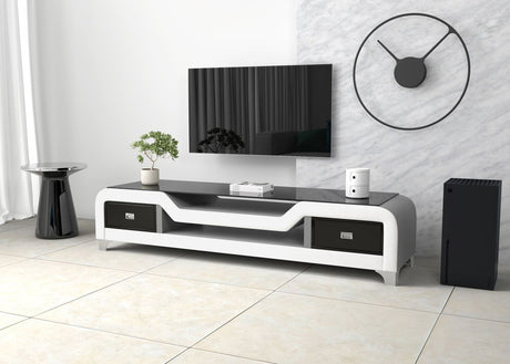 E-20 TV Stand Light Grey & White