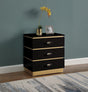 Rana Nightstand Black