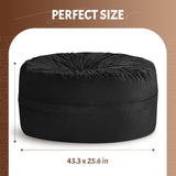 Velvet Bean Bag