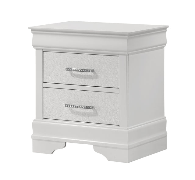 Amalia Nightstand - White