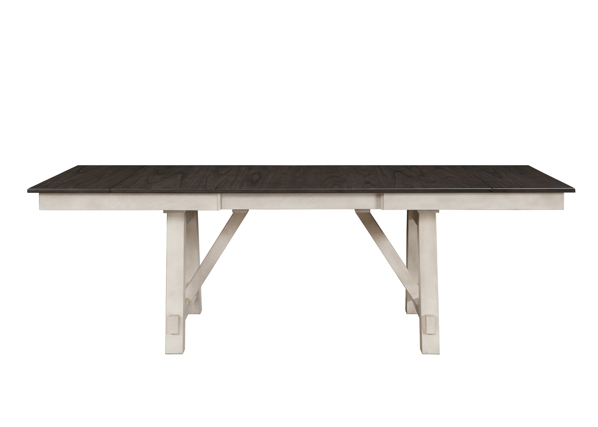 Maribelle 6p with Bench Chalk Warmgrey