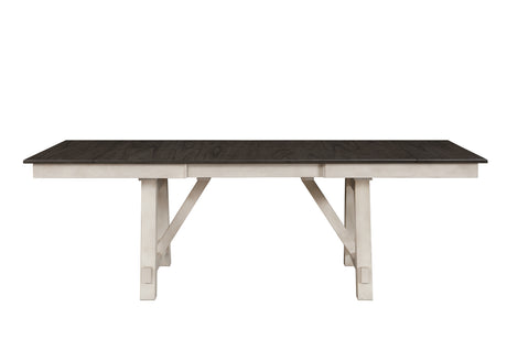 Maribelle 6p with Bench Chalk Warmgrey