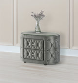 Voltare Night Stand Grey nightstand