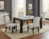 Jules Faux Marble Dining Set