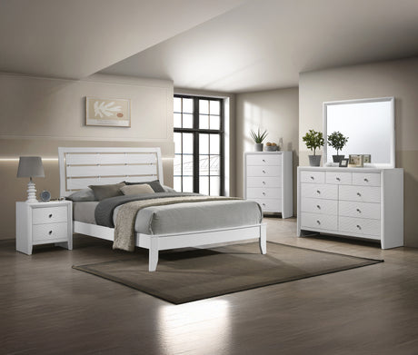 Evan White Bedroom Group