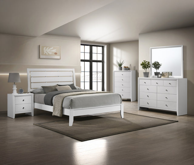 Evan White Bedroom Group