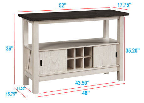Maribelle 6p with Bench Chalk Warmgrey