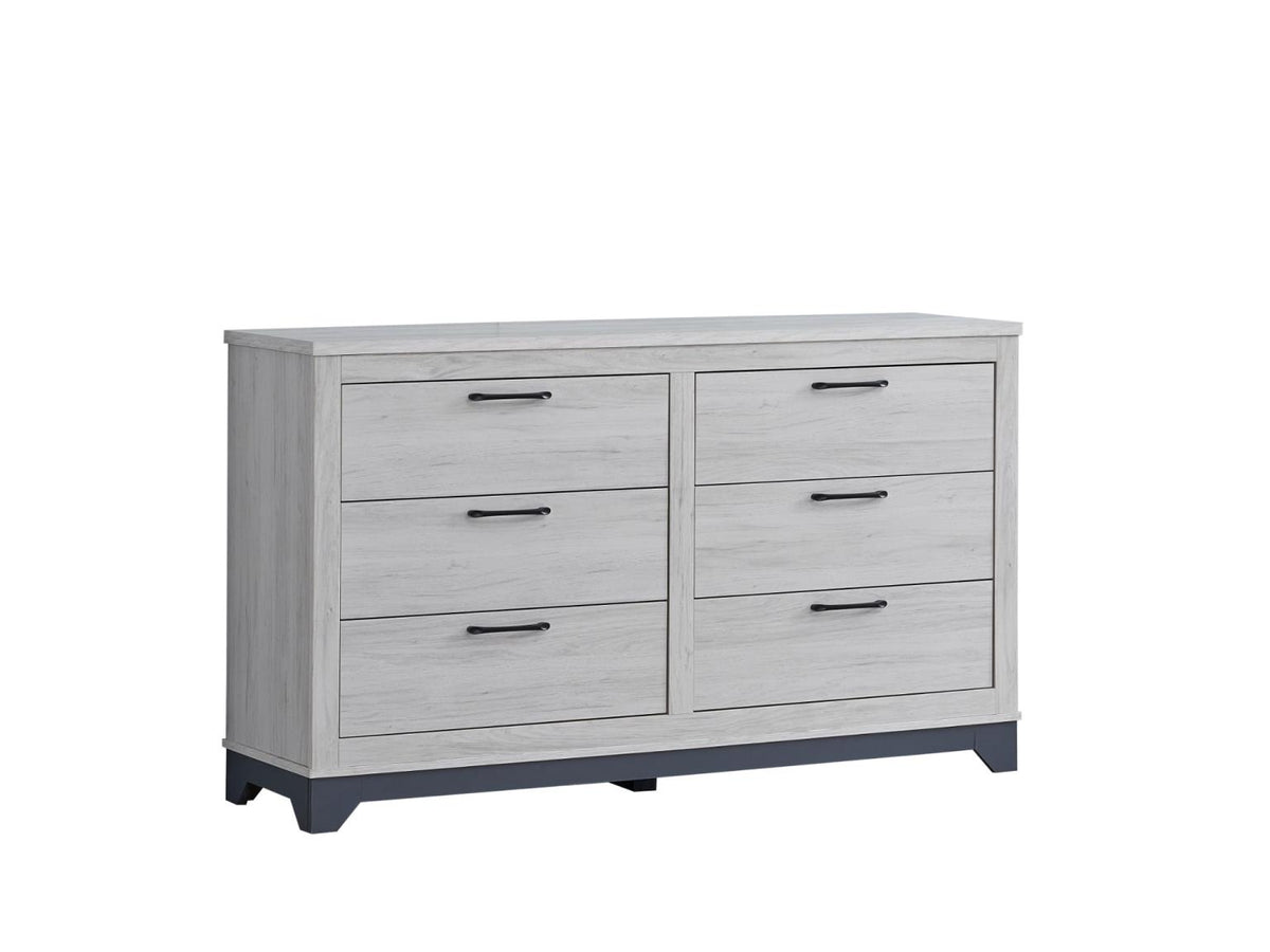 Jouri Bedroom Set - Light Grey