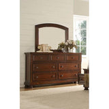 Carson Brown 3-Piece (King Bed, Dresser, Mirror)