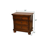 Carson Brown 4-Piece (King Bed, Dresser, Mirror, Nightstand)