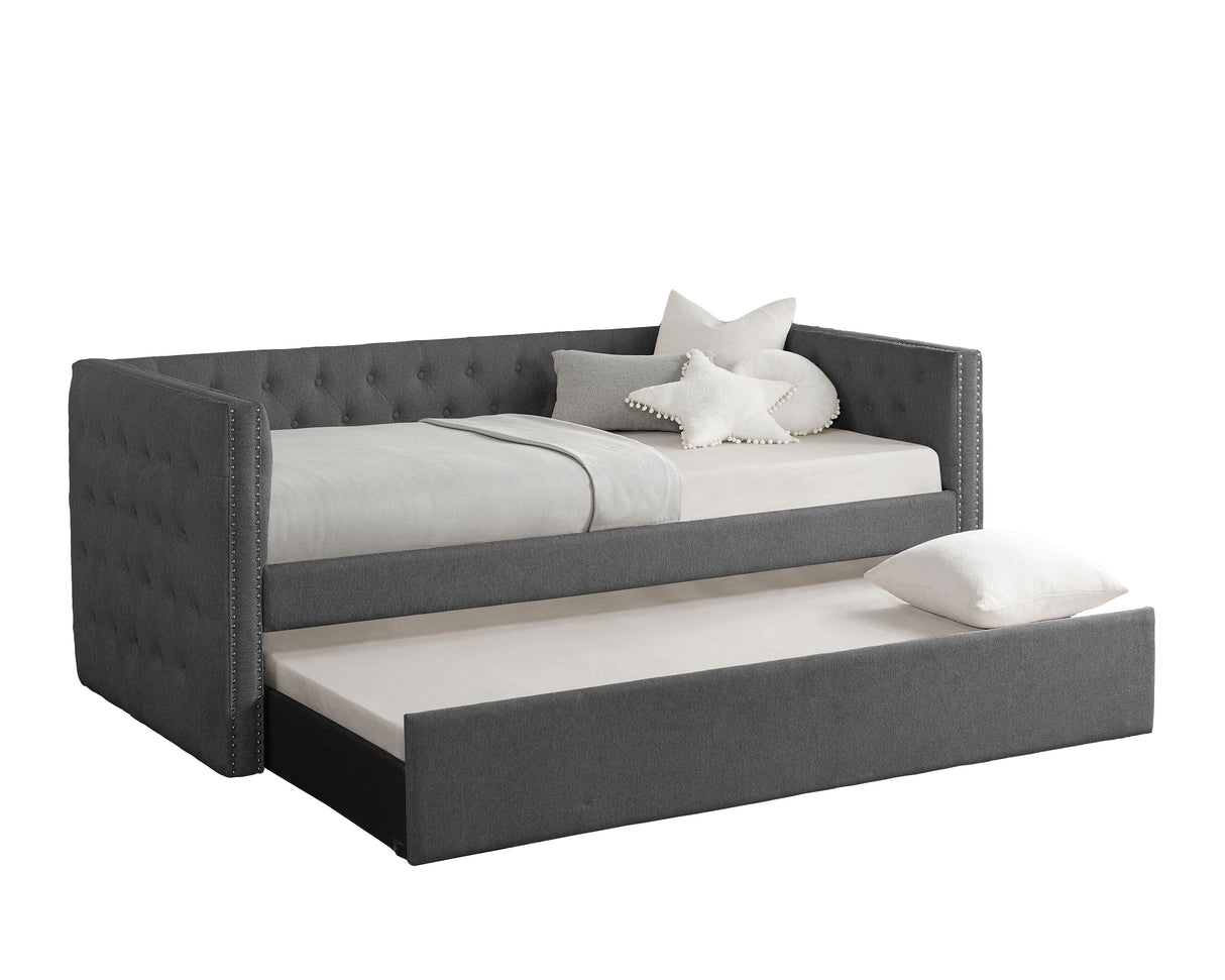 Trina Gunmetal Grey Daybed