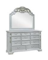 Atlas Silver 3-Piece (King Bed, Dresser, Mirror)
