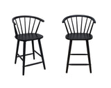Janna Counter Height Stool-Black
