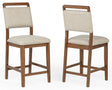 Blanche Counter Stools (Set of 2) - Brown