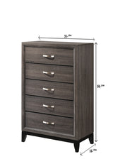 Akerson Grey Bedroom Group chest