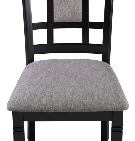 Paige 6pk Dining Set with Bench L.Grey