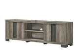 Rangley Tv Stand-Grey/Brown