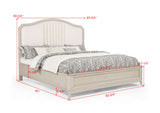 Napoli Bedroom Group Queen bed