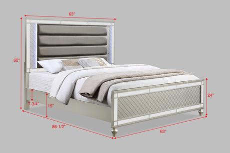 Cristian Bedroom Group Champagne Queen bed