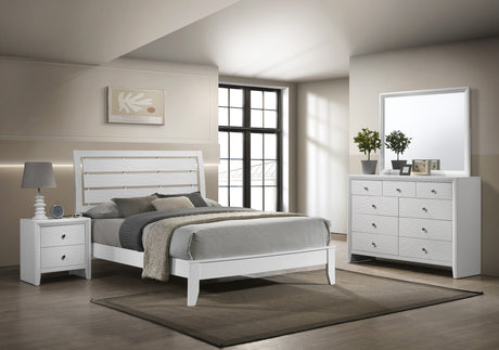 Evan White Bedroom Group set