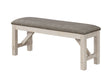 Maribelle Dining Bench - Chalk
